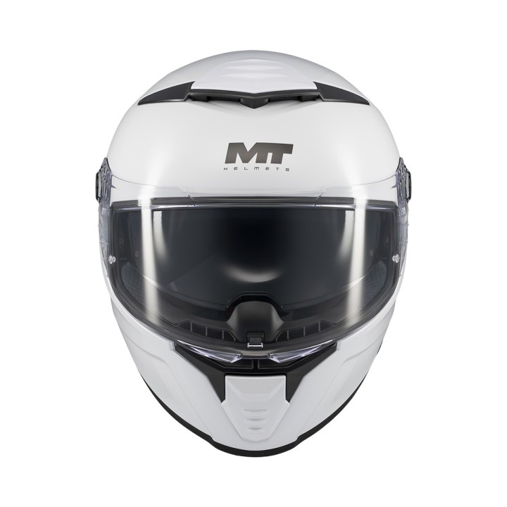 MT Thunder 4 - Pure A0 white  gloss - kask integralny motocyklowy