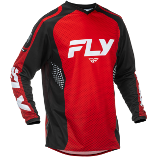 FLY Racing F-16 - red / black / white - koszulka crossowa, offroadowa, ATV