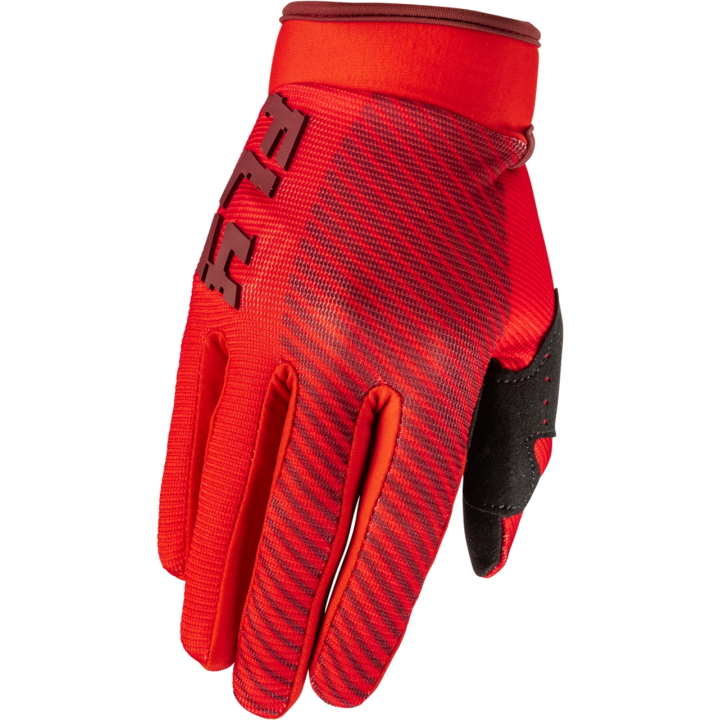 Fly Racing F-16 Junior - white / black - dziecięce rękawice crossowe, ATV, MTB, na quada