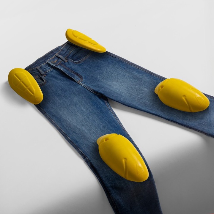 Rebelhorn Classic Mono - washed blue - jeansy motocyklowe
