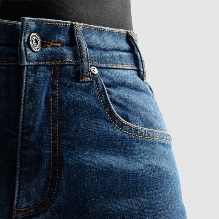 Rebelhorn Classic Mono - washed blue - jeansy motocyklowe