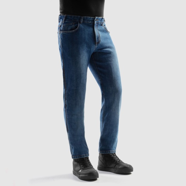 Rebelhorn Classic Mono - washed blue - jeansy motocyklowe