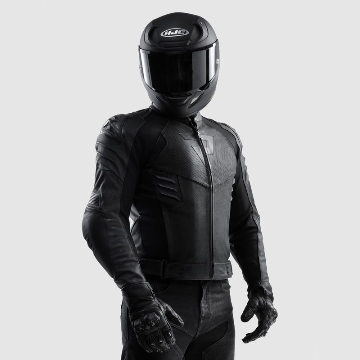 Rebelhorn Vandal 2 - Black - skórzana kurtka motocyklowa