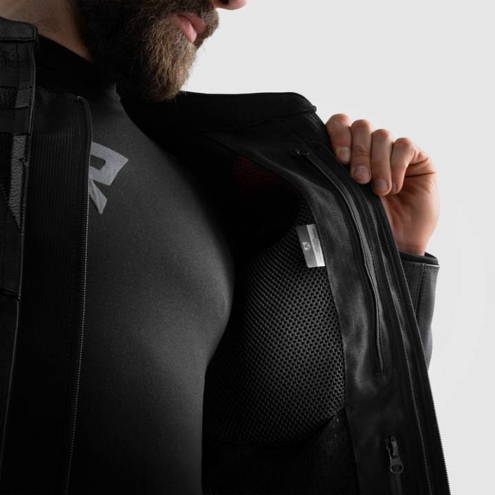 Rebelhorn Vandal 2 - Black - skórzana kurtka motocyklowa