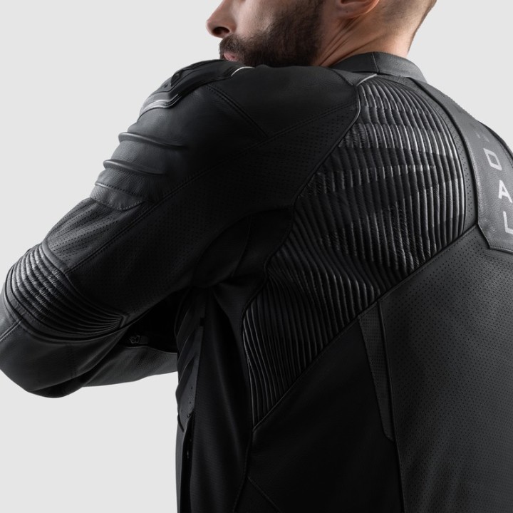 Rebelhorn Vandal 2 - Black - skórzana kurtka motocyklowa