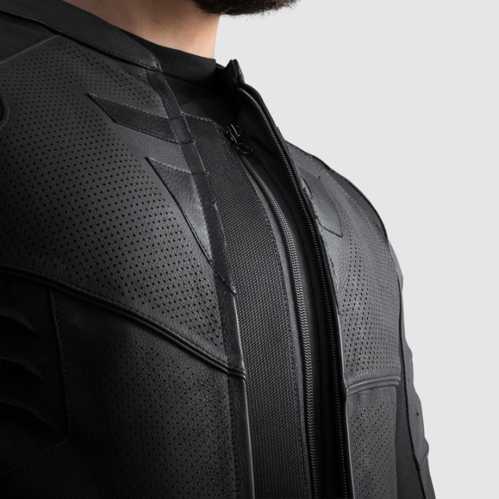 Rebelhorn Vandal 2 - Black - skórzana kurtka motocyklowa