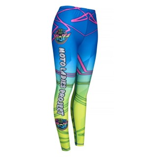 Moto Ladies Project legginsy termoaktywne Addictive Vibe Shine On
