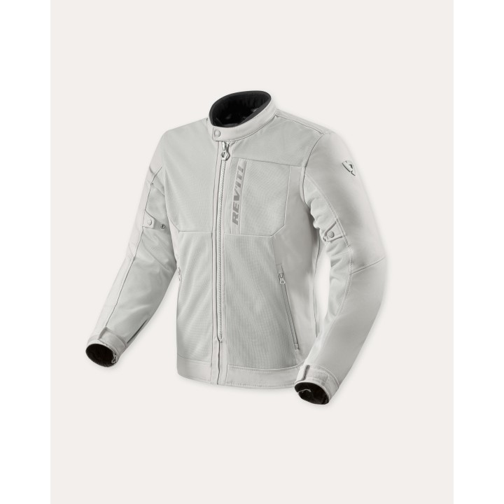 REV'IT! Highcrest H2O - silver - kurtka tekstylna mesh in&out