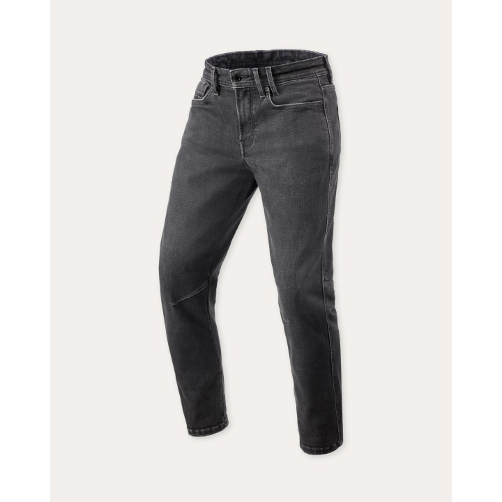 REV'IT! Detroit 3 - dark black stone - jeansy motocyklowe
