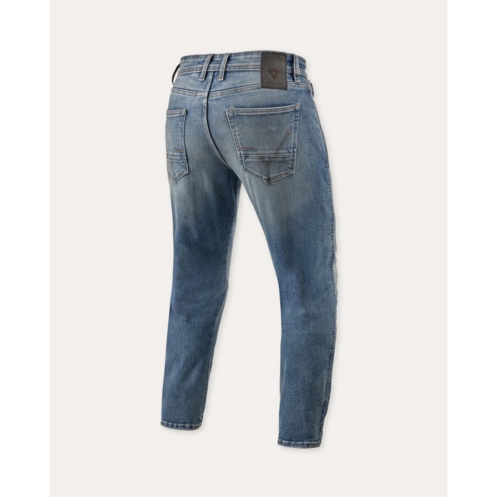 REV'IT! Detroit 3 - medium blue vintage - jeansy motocyklowe