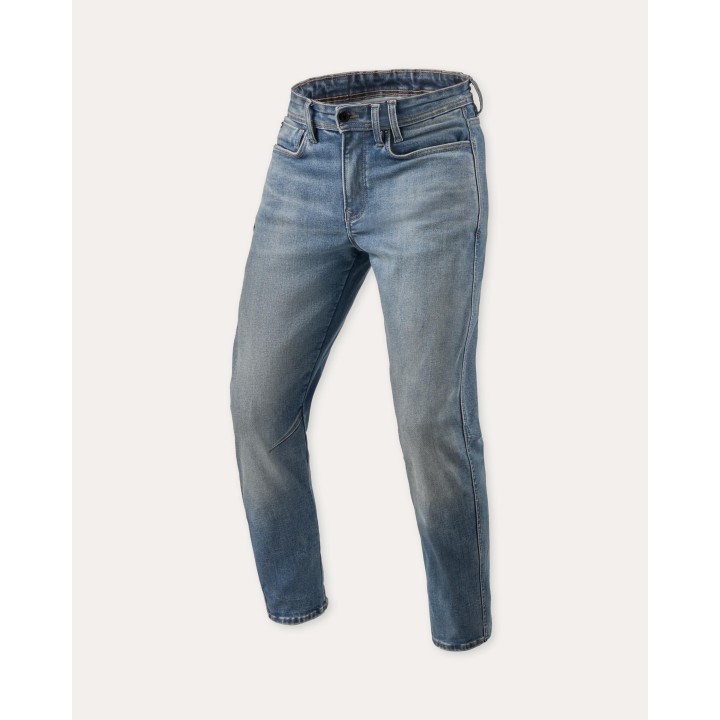 REV'IT! Detroit 3 - dark black stone - jeansy motocyklowe