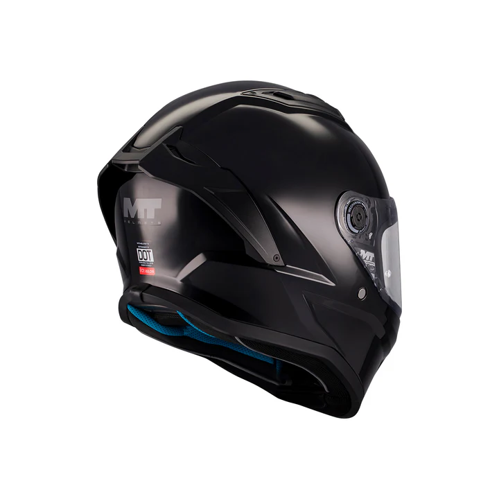 MT Stinger 2 - Pure black gloss - kask motocyklowy
