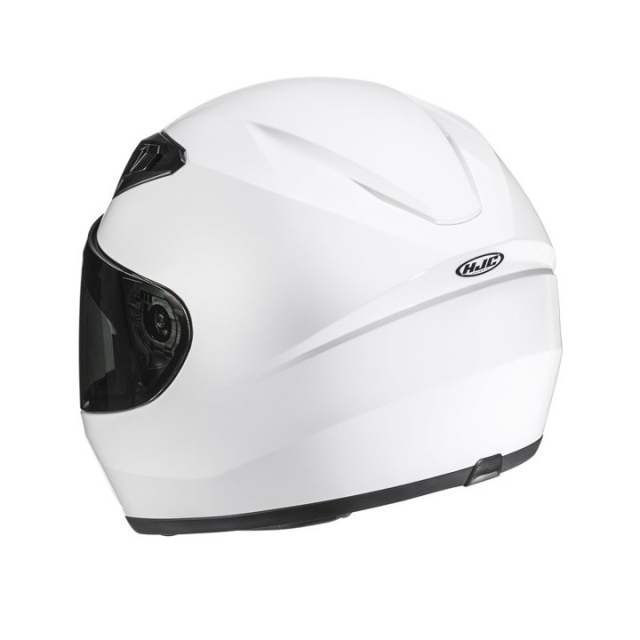 HJC Y10 - solid pearl white -  dziecięcy kask motocyklowy