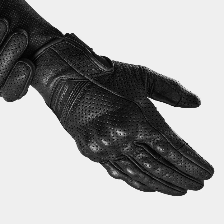 Shima Bullet 3.0 - black - krótkie rękawice motocyklowe