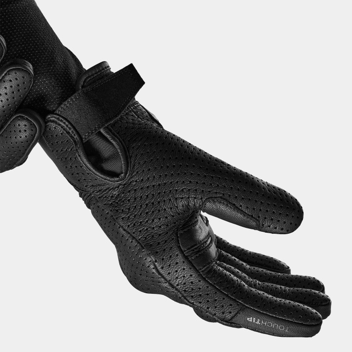 Shima Bullet 3.0 - black - krótkie rękawice motocyklowe