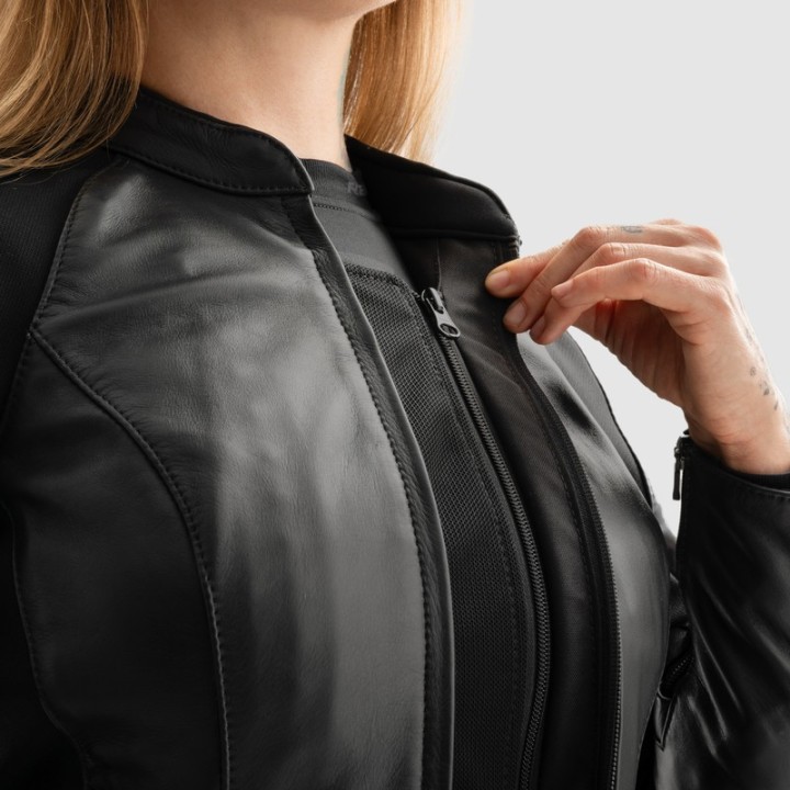 Rebelhorn Siena Women - black - damska skórzana kurtka motocyklowa