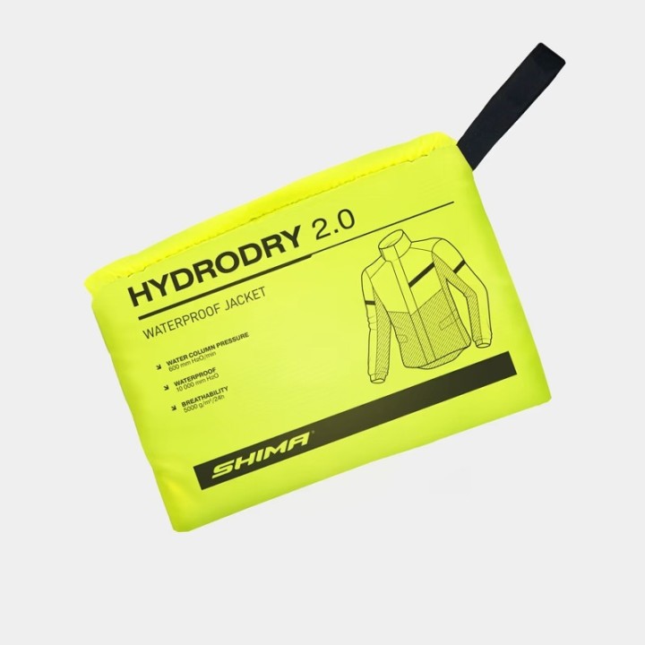 Shima Hydrodry 2.0 - fluo/black - membranowa kurtka przeciwdeszczowa