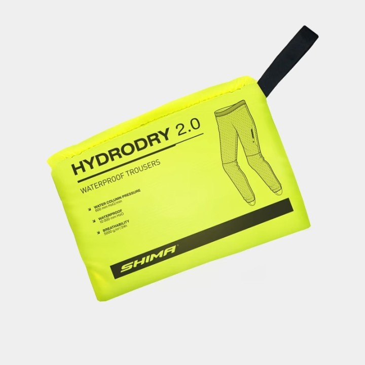 Shima Hydrodry 2.0 - black/fluo - membranowe spodnie przeciwdeszczowe