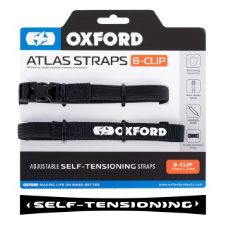Oxford Atlas B-Clip - black - pasy transportowe