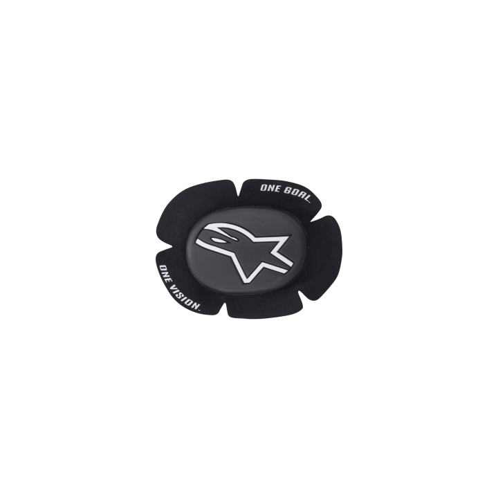 Alpinestars GP Sport Evo - black / white - Slidery do skórzanych spodni motocyklowych