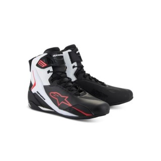Alpinestars Faster 4 - red/ black / white - krótkie buty motocyklowe unisex / męskie / damskie