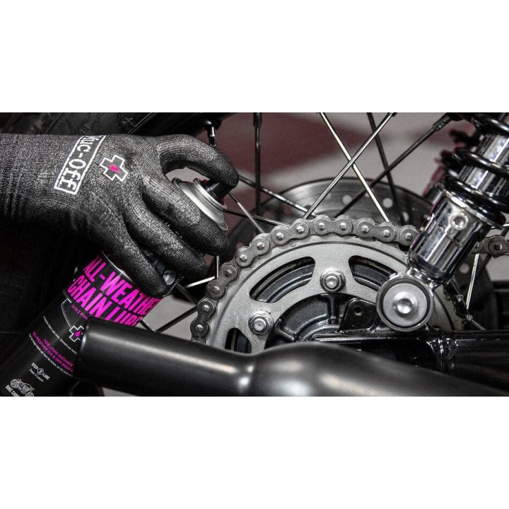 Muc-Off Motorcycle Chain Care Kit - zestaw do czyszczenia łańcucha motocyklowego
