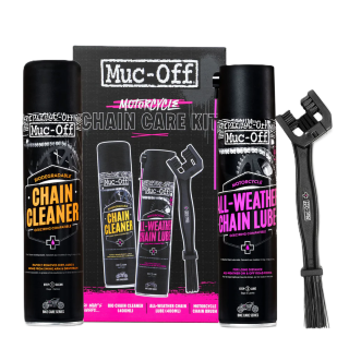 Muc-Off Motorcycle Chain Care Kit - zestaw do czyszczenia łańcucha motocyklowego