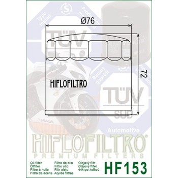 Filtr oleju HifloFiltro HF145