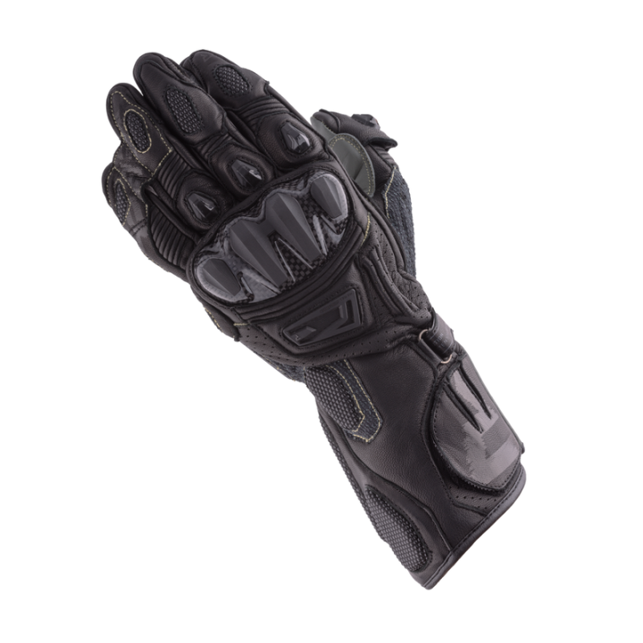 Rebelhorn Rebel - black - rękawice sportowe długie motocyklowe