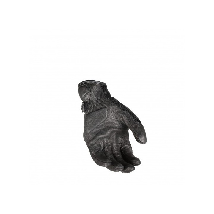 Macna Bold Air - Black - Rękawice skórzano-tekstylne