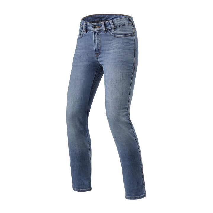 Spodnie jeansowe motocyklowe bezpieczne cordura denim protektory kolana biodra seesmart