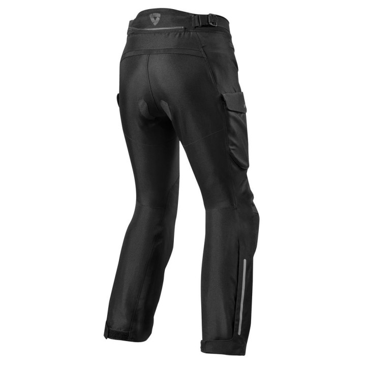 REV'IT! Outback 3 - black - damskie spodnie turystyczne motocyklowe