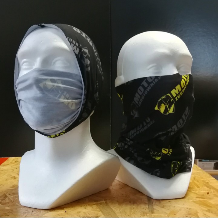 MotoZbrojownia - MZ Black - Komin/kołnierz