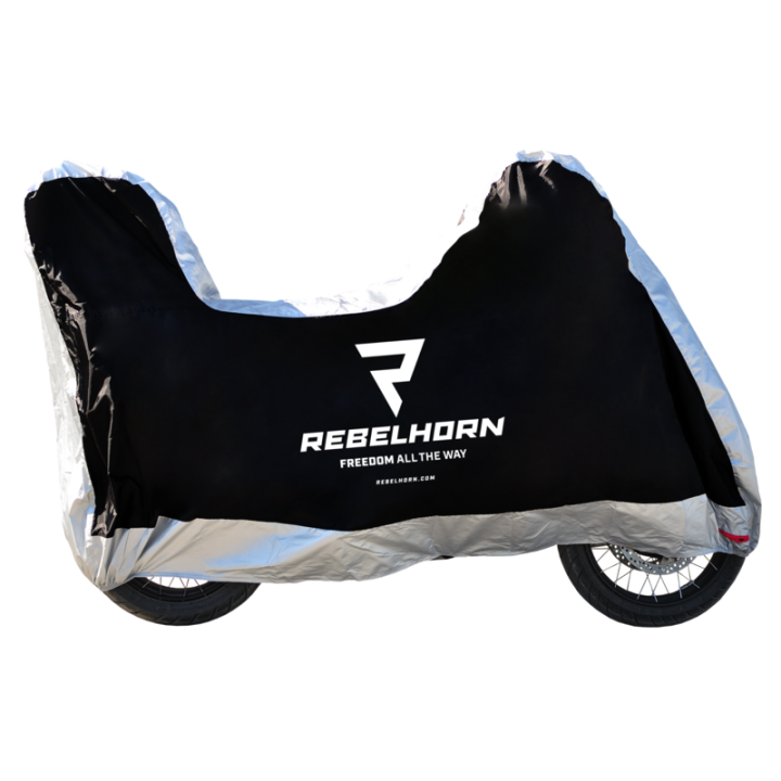Pokrowiec na motocykl Rebelhorn Cover II z miejscem na kufer